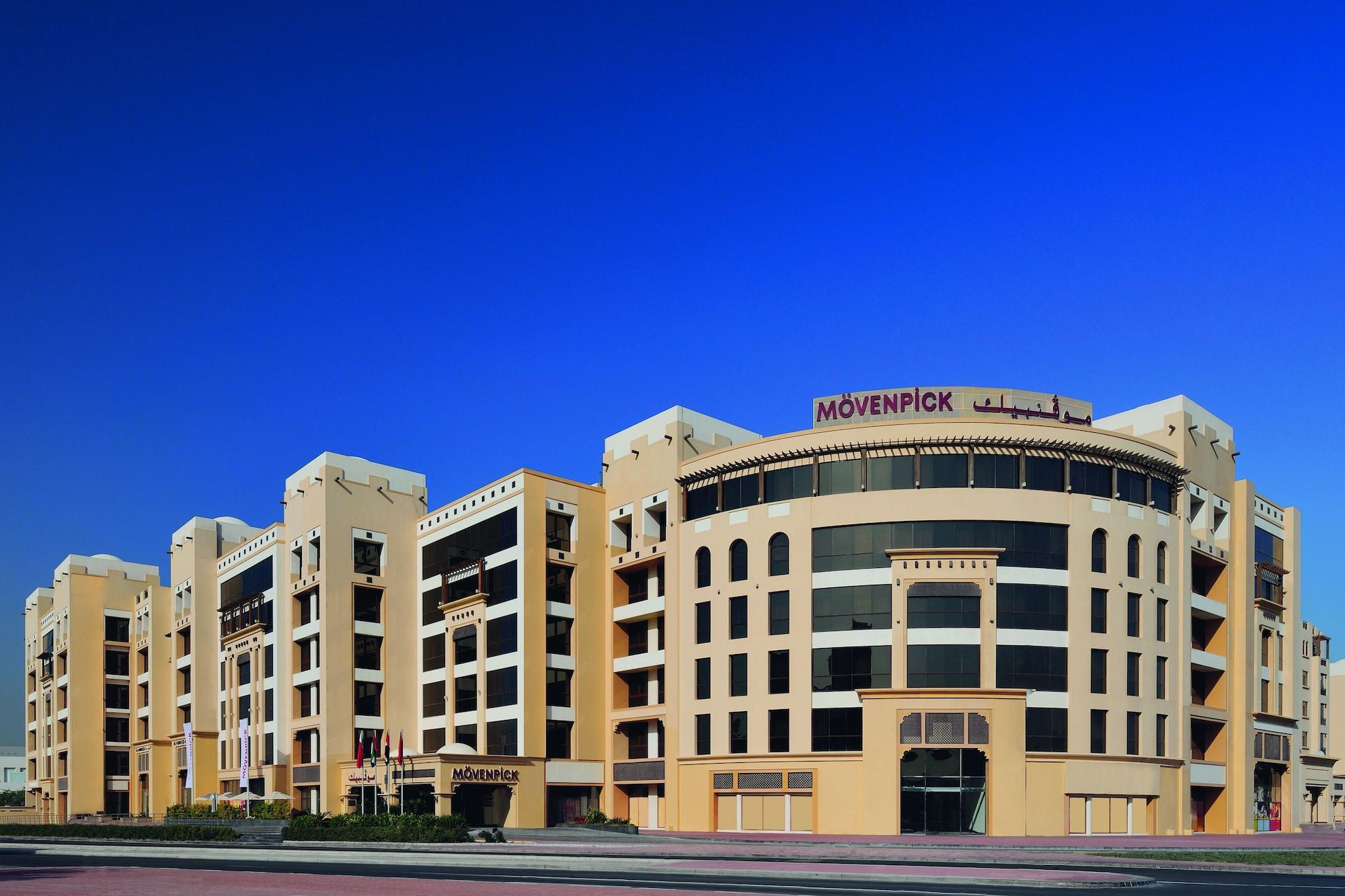 Moevenpick Hotel Apartments Al Mamzar Dubai Exterior foto Mövenpick Hotel Jumeirah Dubai